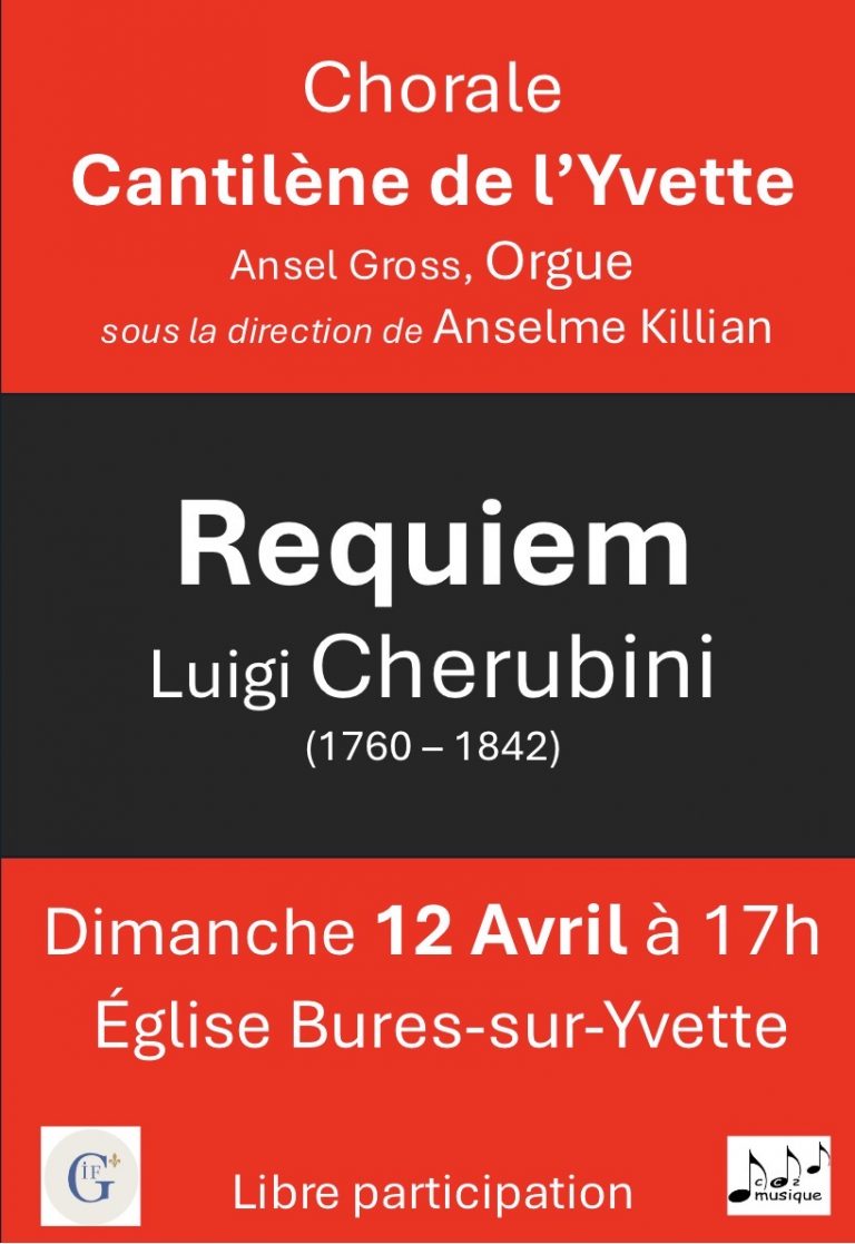 Concert Chorale du CC2 la Cantilène de l’Yvette