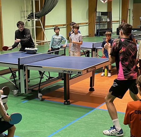 Tennis de Table Stage vacances Avril 2026
