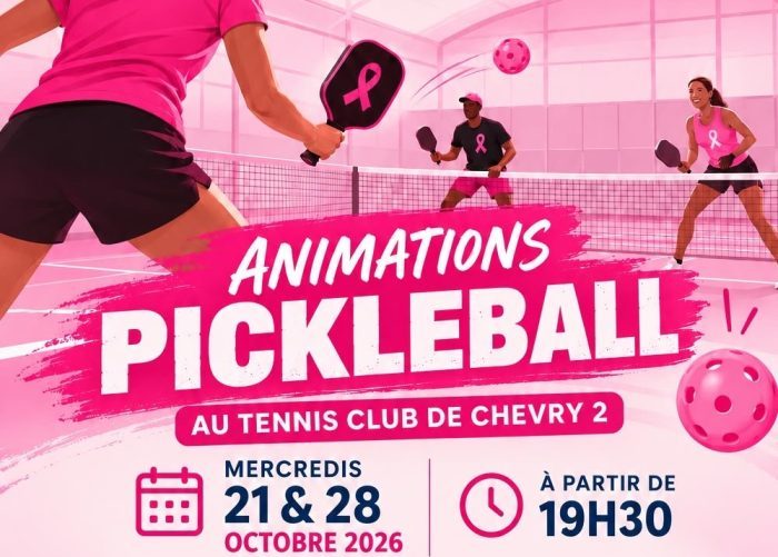 Octobre Rose 2026 – Pickle Ball