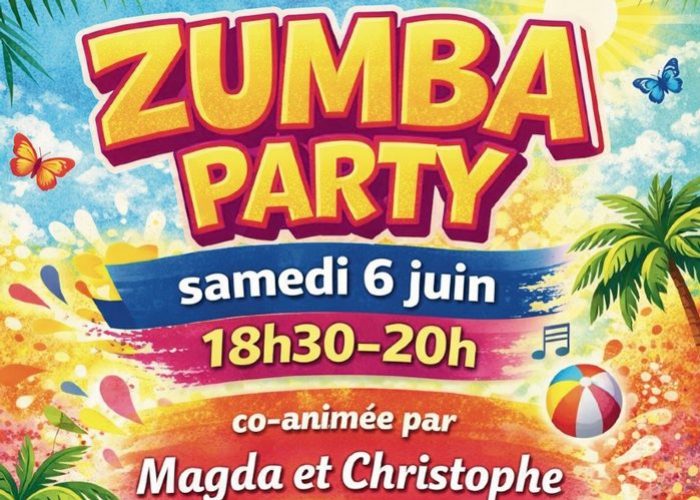 Zumba Party 6 juin 2026